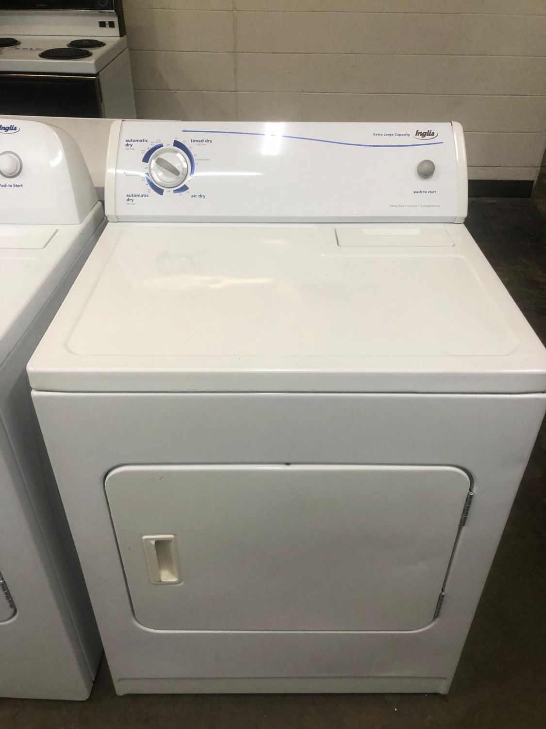 Front Load Dryer Inglis 7.0 Cu.Ft IS80000