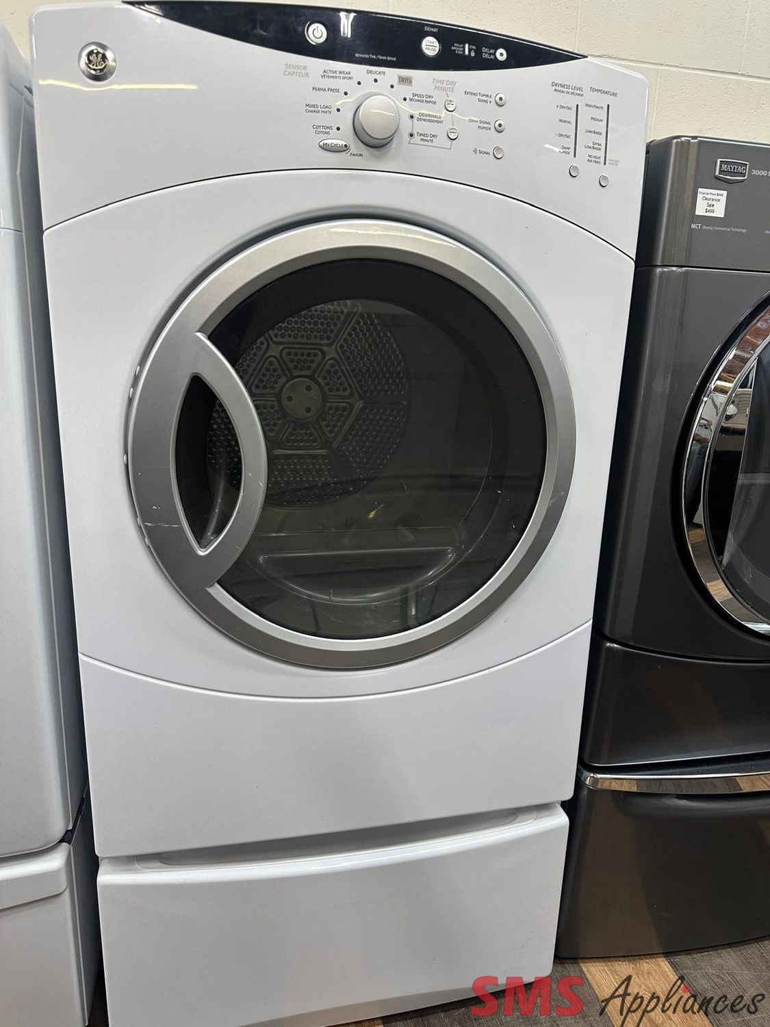 GE, Electric Dryer, PBVH512EF0WW