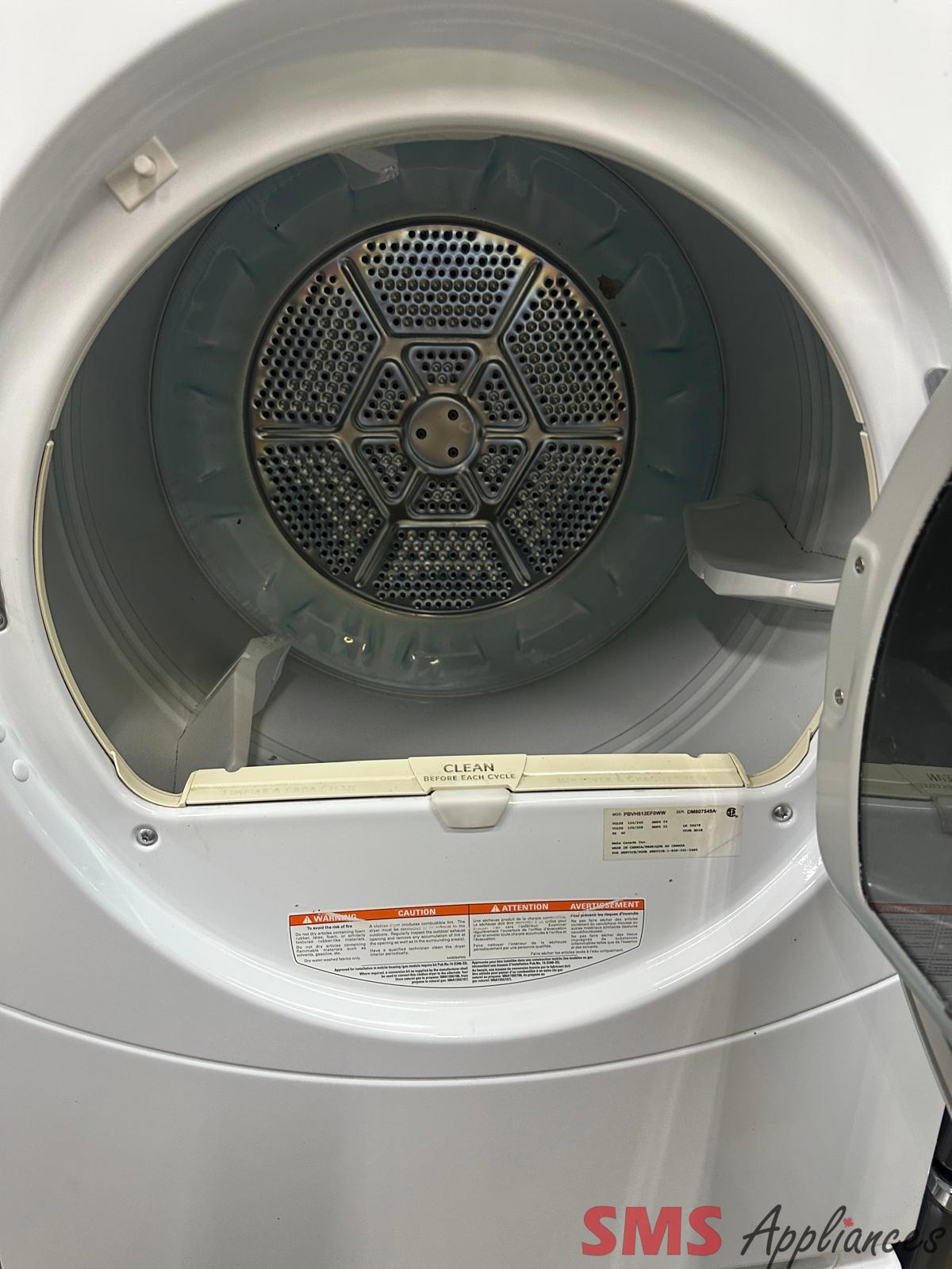 GE, Electric Dryer, PBVH512EF0WW