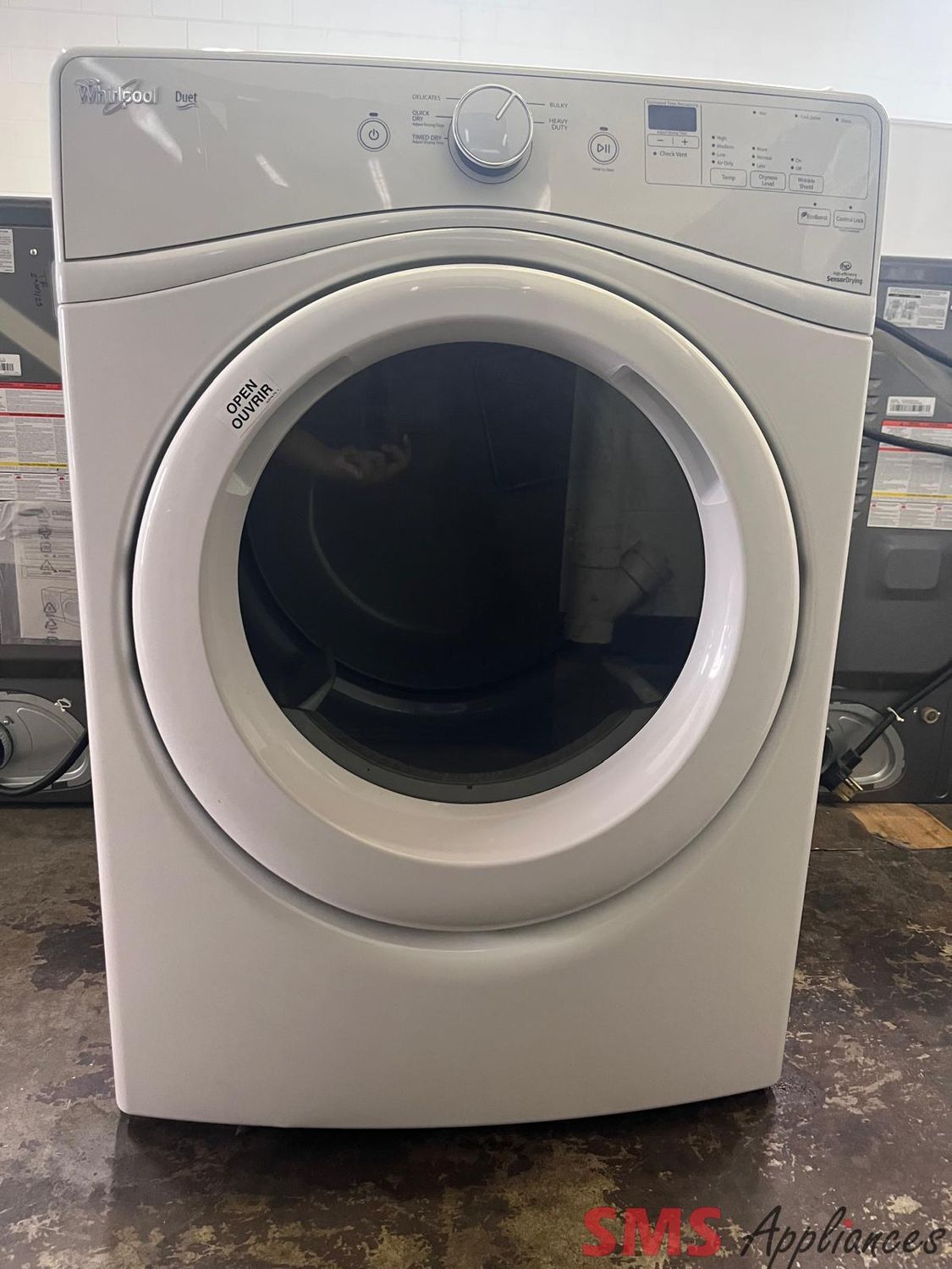 WHIRLPOOL, Electric Dryer, YWED72HEDW0