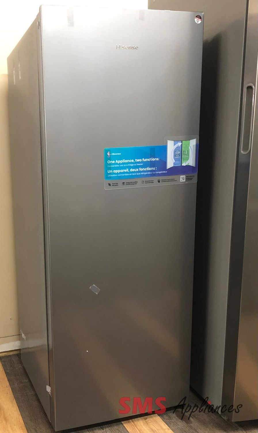 Open Box - Scratch & Dent Stand up Freezer Hisense 5.5 Cu.Ft  FV06C7ASE