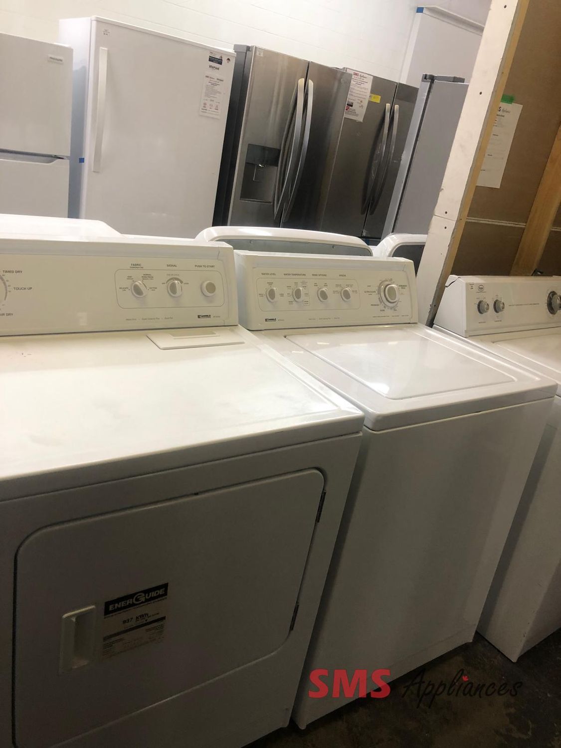 KENMORE, Top Load Washer  & Dryer Set, 110.8986294/110.C26832692
