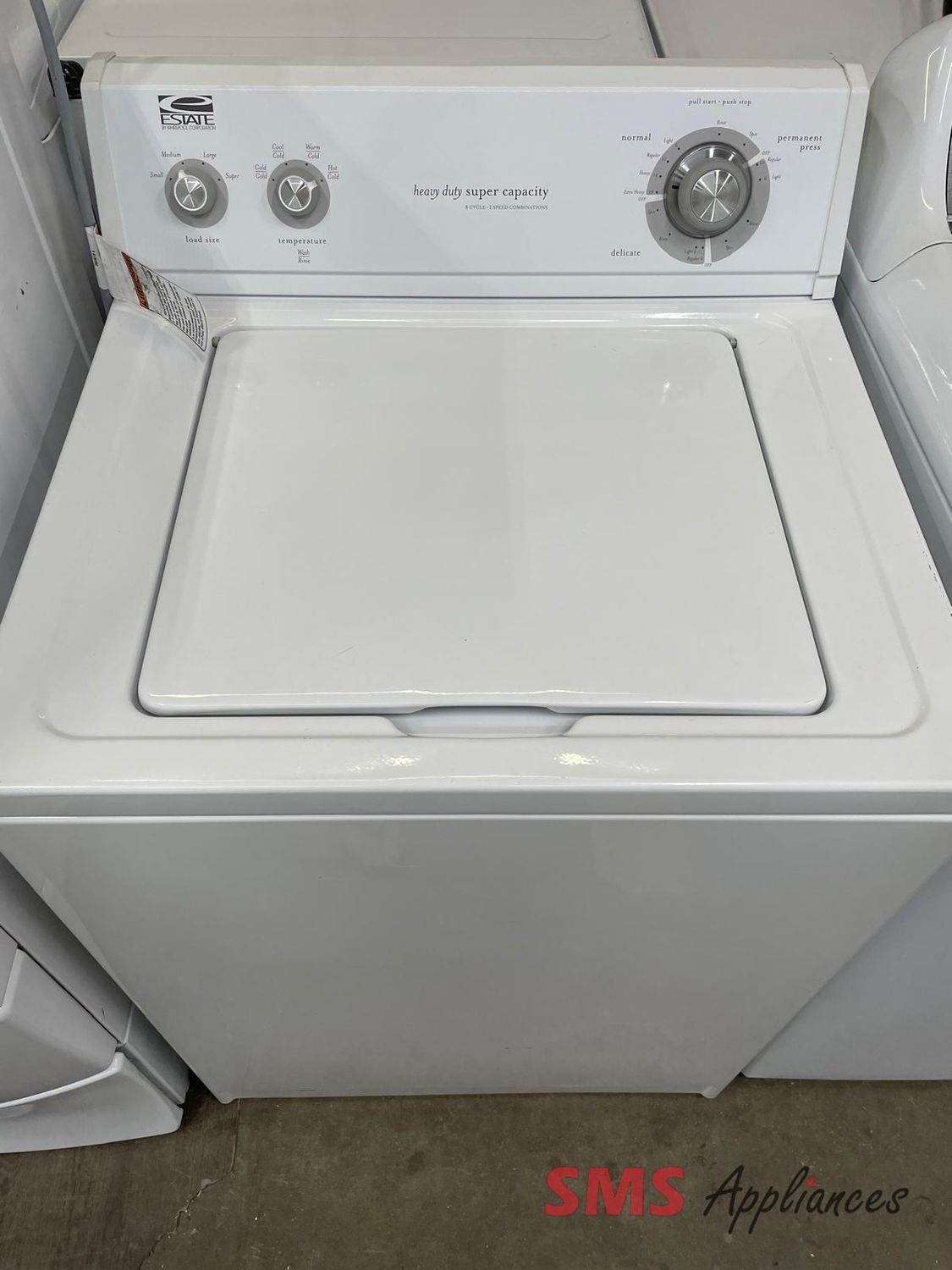 HEAVY DUTY Top load washer  3.2' ETW4400WQ0