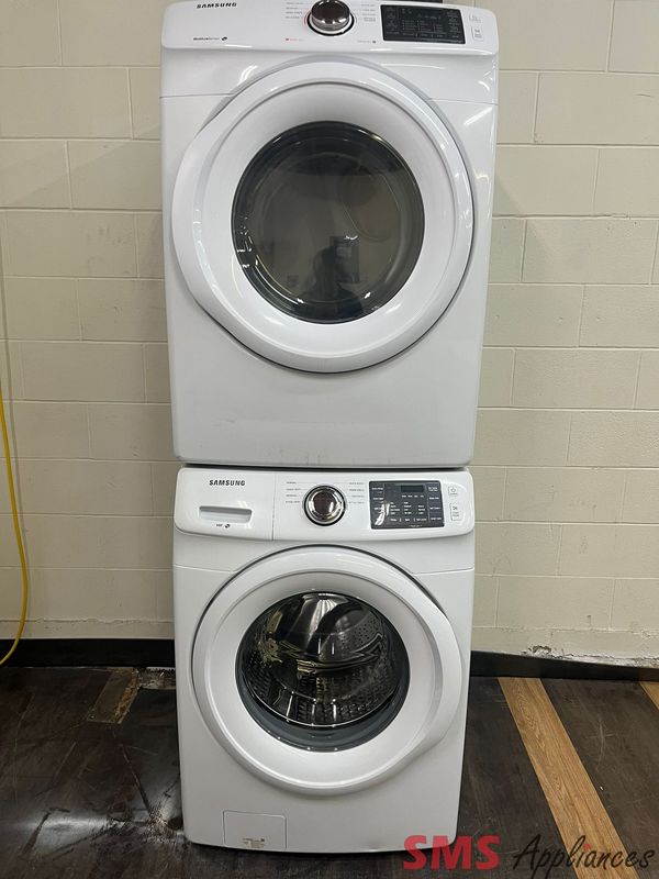 SAMSUNG , Washer and Dryer Set , WF42H5000AW/A2      DV42H5000EW/AC