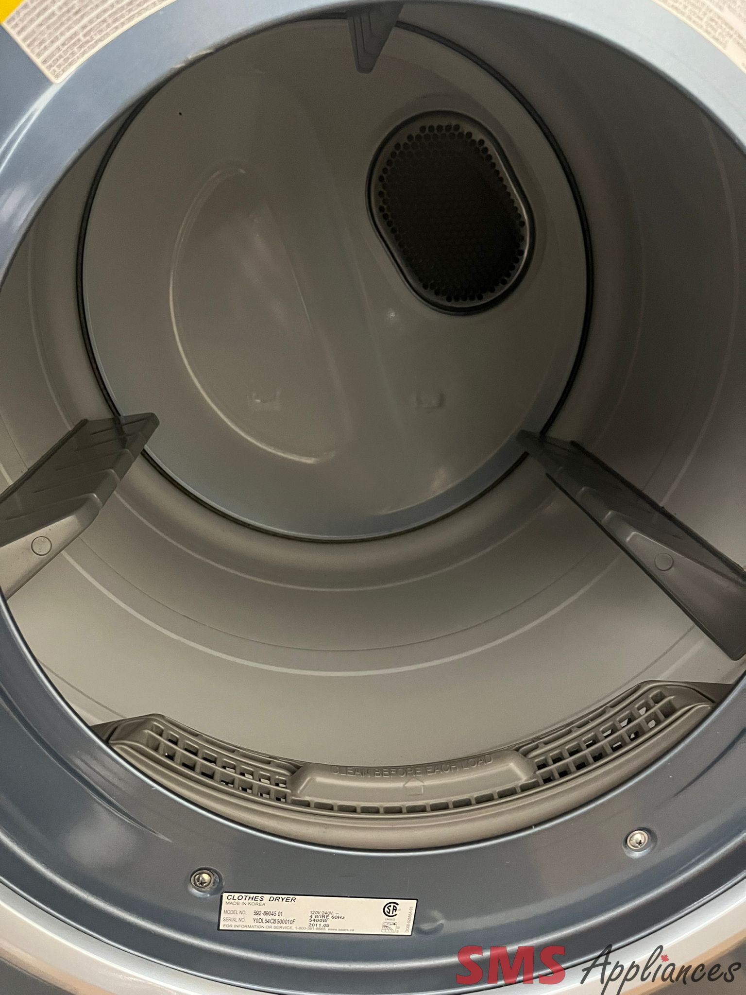 KENMORE, 7.5 cu. ft. Electric Dryer – Model 592-8904501