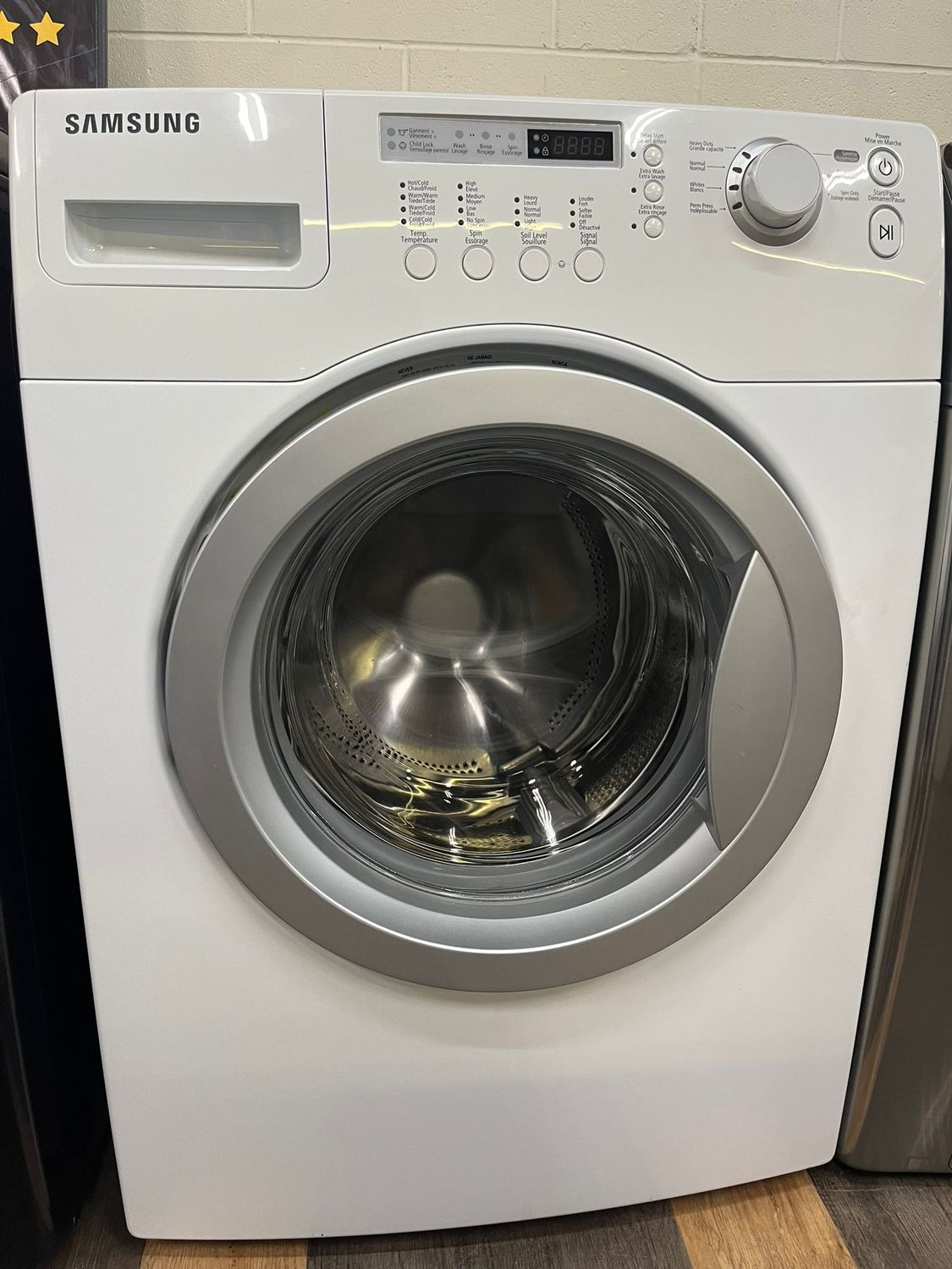 Samsung  Front‑Load Washing Machine,  WF203ANW/XAC
