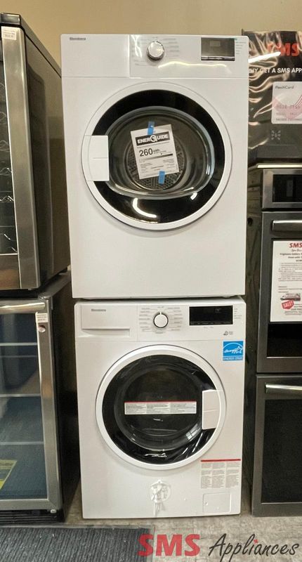 BRAND NEW, BLOMBERG Front Load Washer & Electric Dryer Set, WM72200W / DV17600W2 BRAND NEW, BLOMBERG Front Load Washer & Electric Dryer Set, WM72200W / DV17600W2