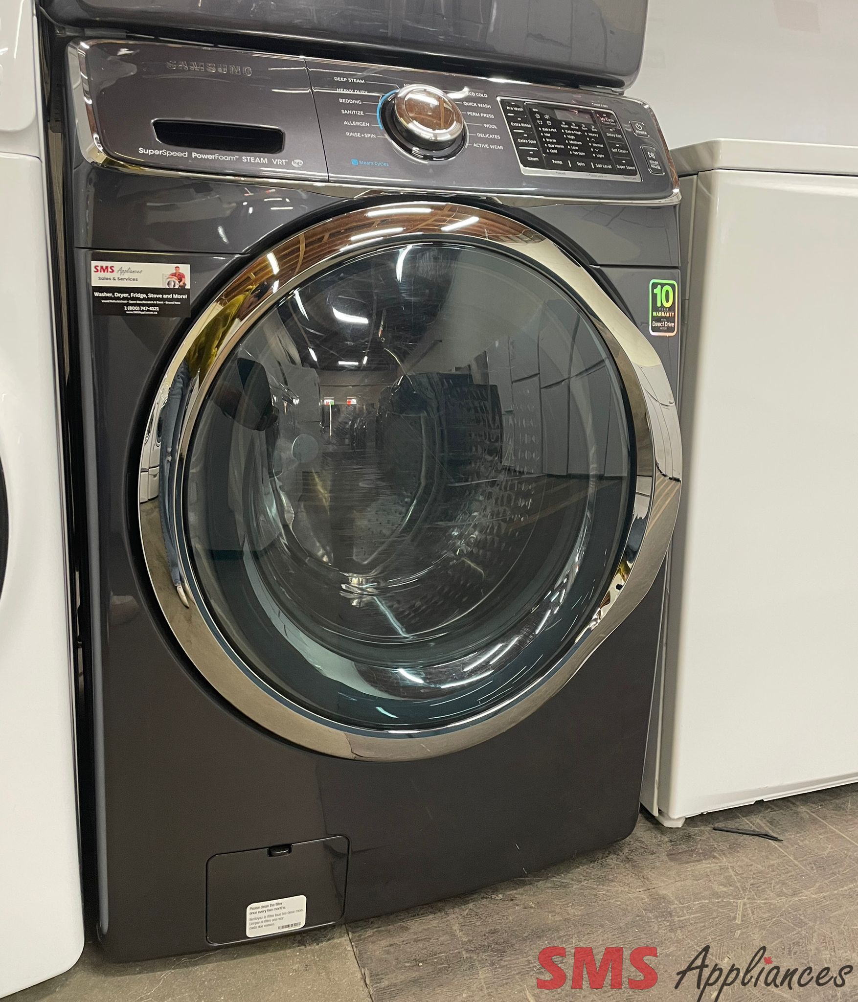 SAMSUNG Washer & Dryer, WF42H5700AG/A2 , DV45H6300EG/AC