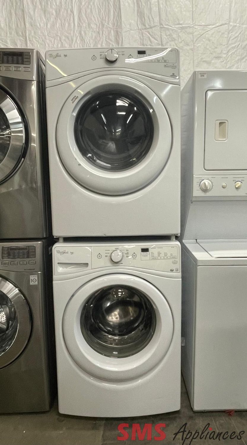 WHIRLPOOL, Washer & Dryer Set, WFW72HEDW0 / YWED72HEDW0