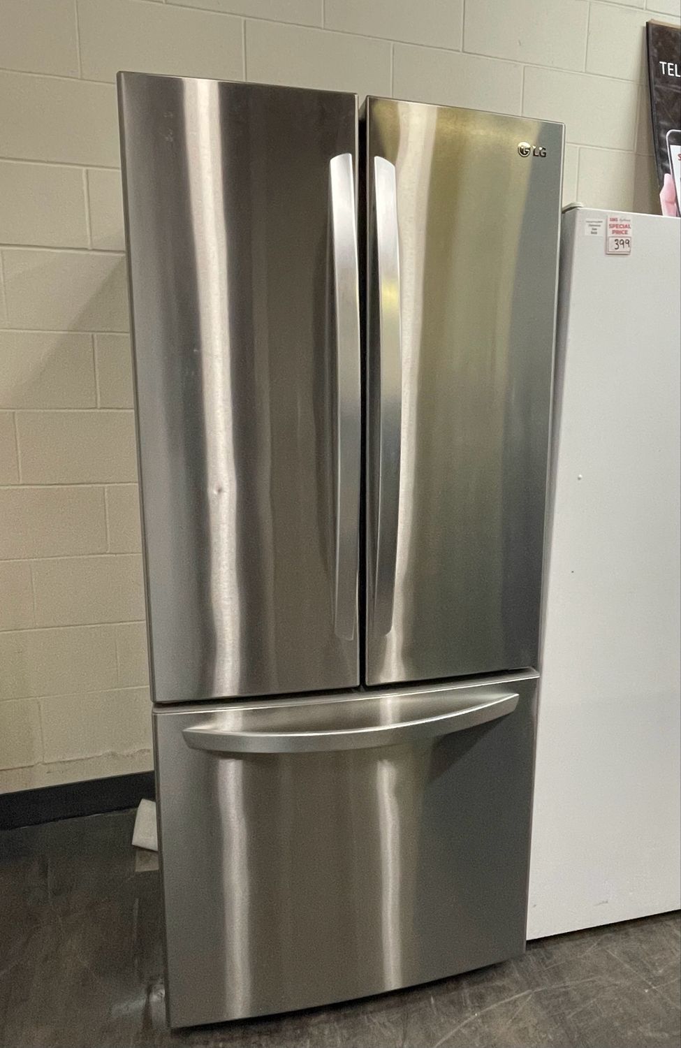 LG, 30” French Door Fridge, LRFNS2200S