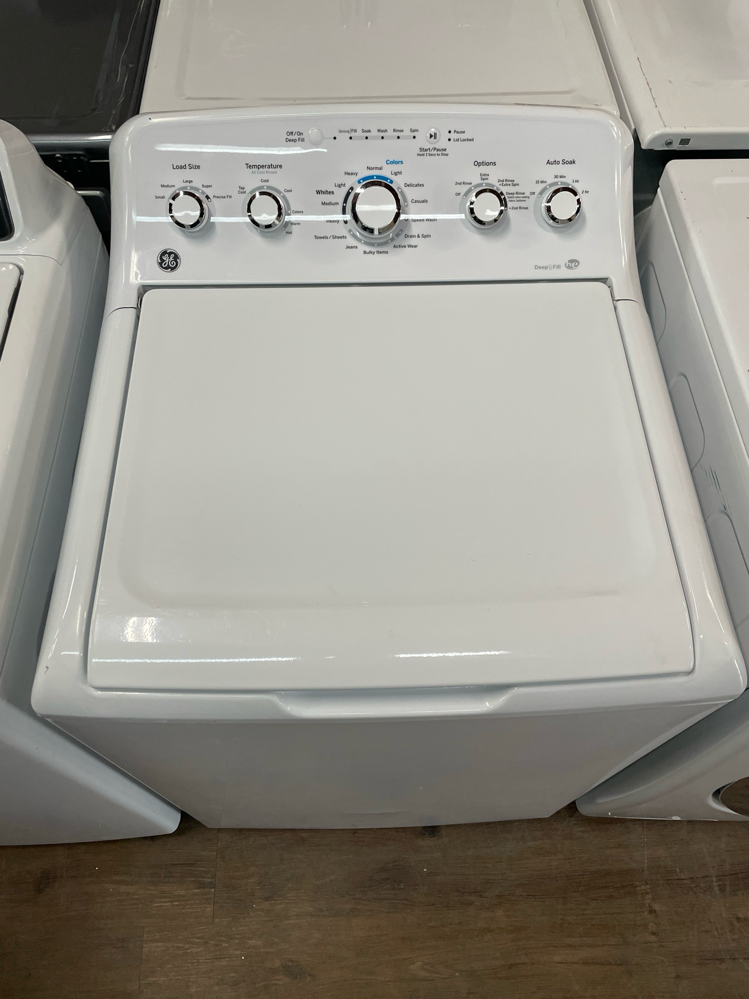 GE, Top Load Washer, GTW460BMK1WW