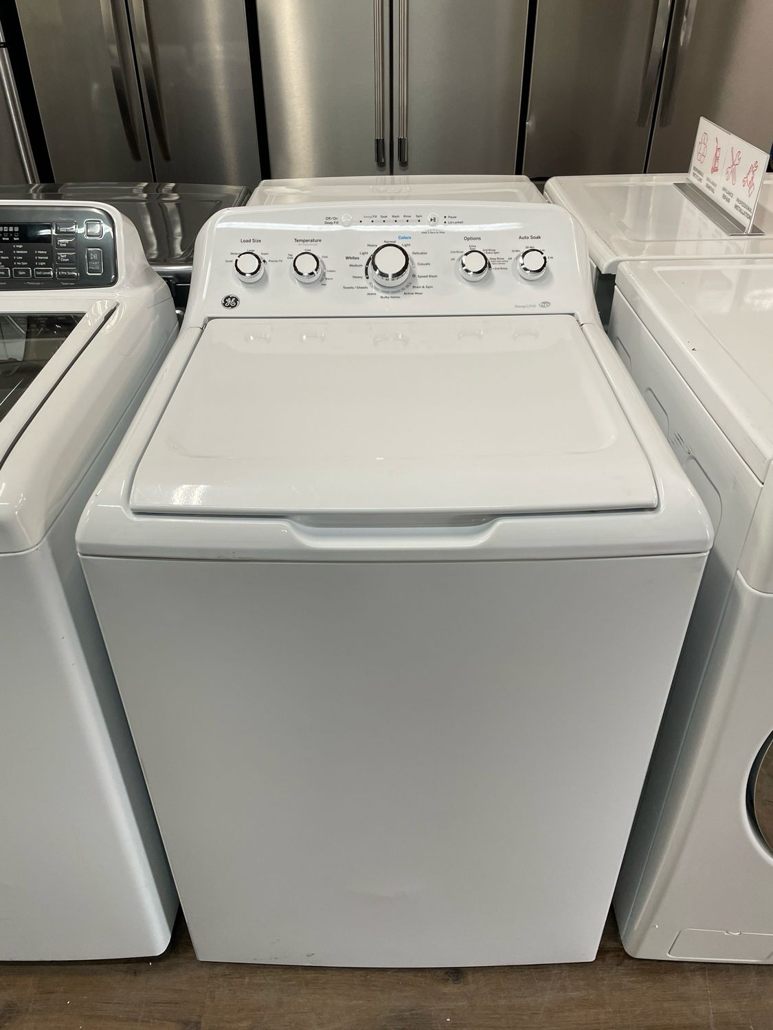 GE, Top Load Washer, GTW460BMK1WW