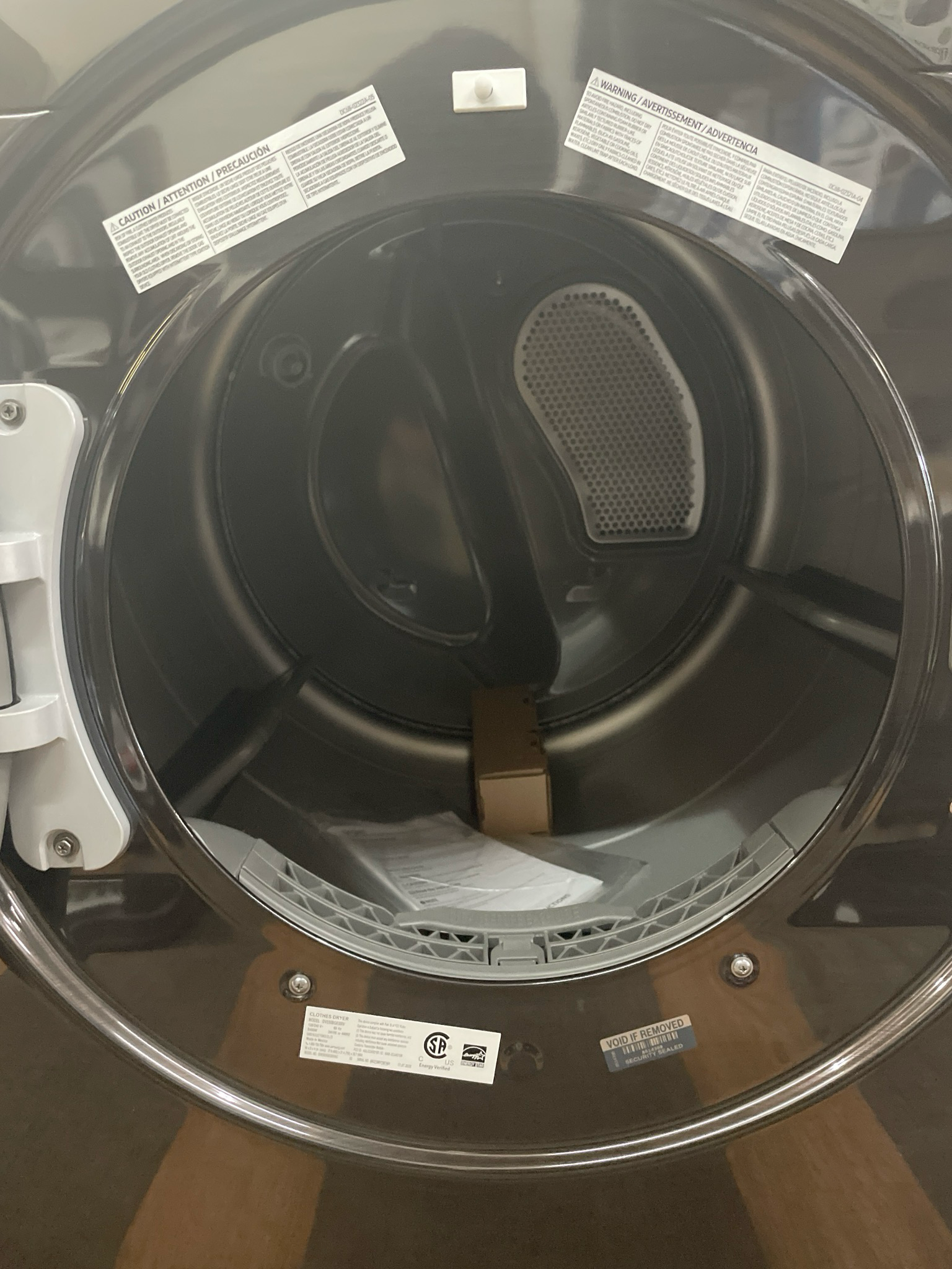 OPEN BOX - Scratch & Dent, SAMSUNG Electric Dryer, DVE50BG8300V