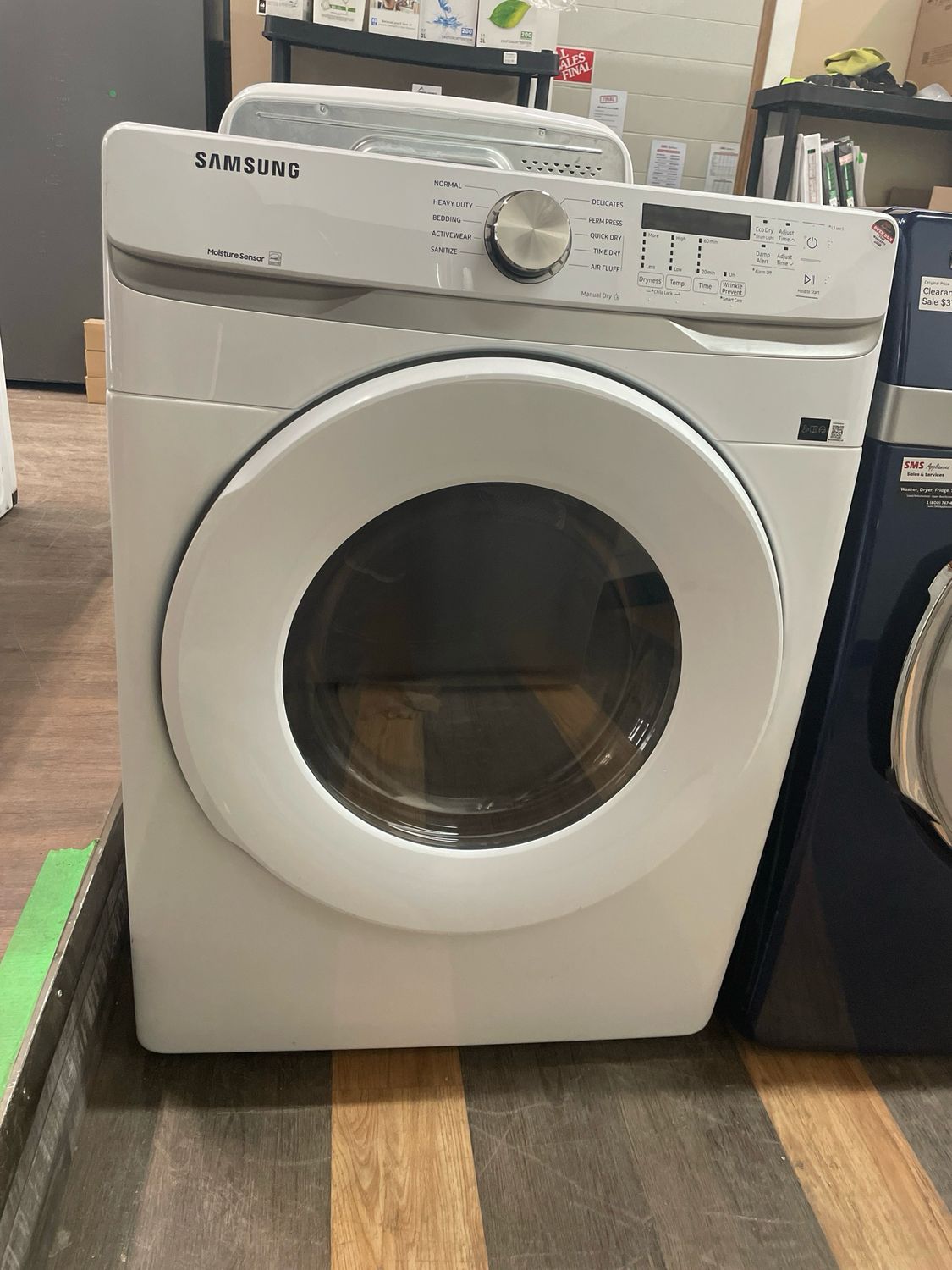 OPEN BOX - Scratch & Dent, SAMSUNG Dryer, DVE45T6005W