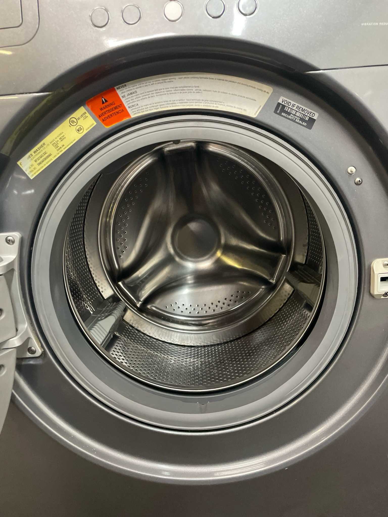 SAMSUNG, Front Load Washer & Dryer Set, WF337AAG/XAC / DV339AEG/XAC