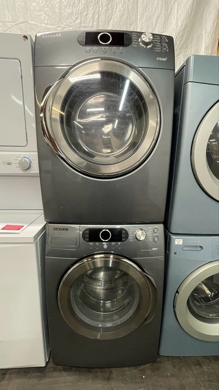 SAMSUNG, Front Load Washer & Dryer Set, WF337AAG/XAC / DV339AEG/XAC SAMSUNG, Front Load Washer & Dryer Set, WF337AAG/XAC / DV339AEG/XAC