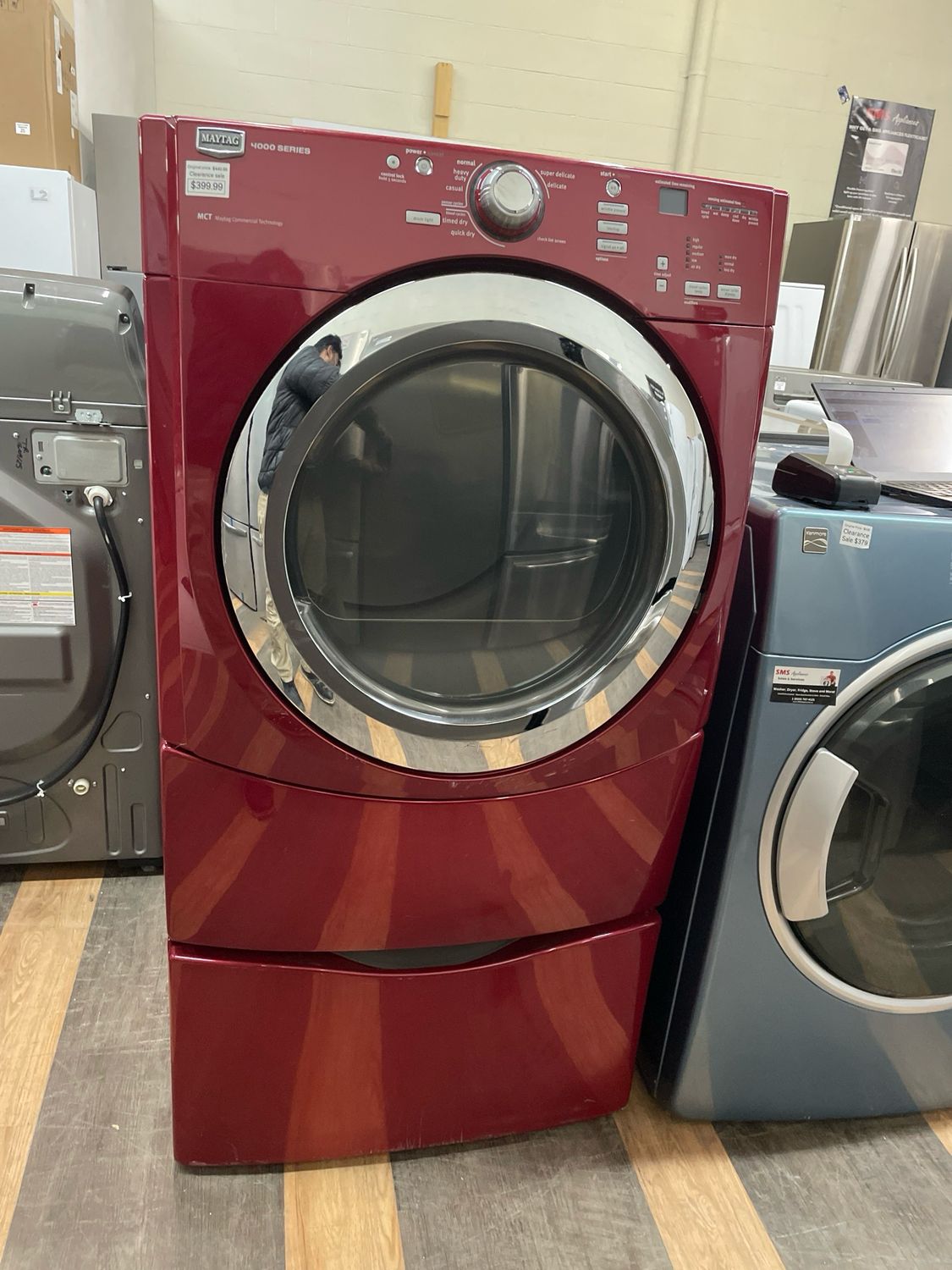 MAYTAG, Electric Dryer, YMEDE400XRO