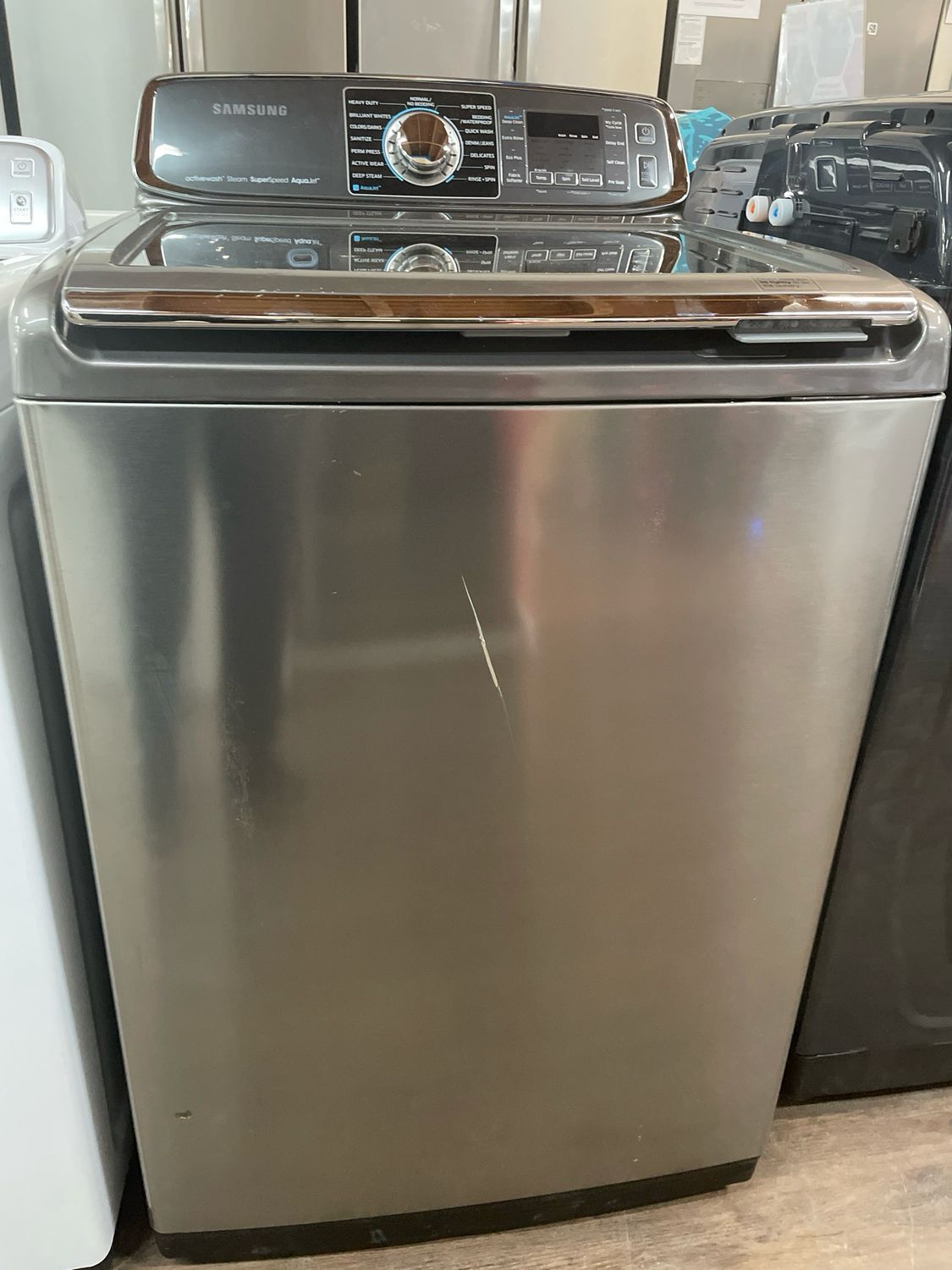 SAMSUNG Washer, WA52J8700AP/A2