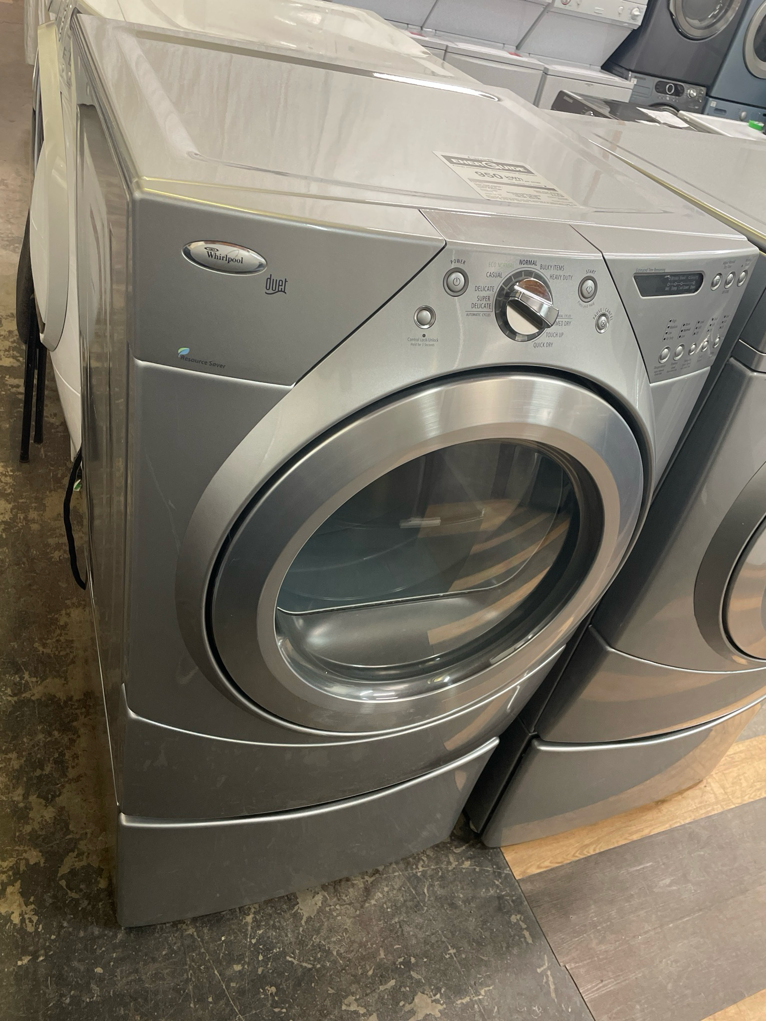 WHIRLPOOL Washer & Dryer Set, WFW9450WL00 , WYED9450WL1