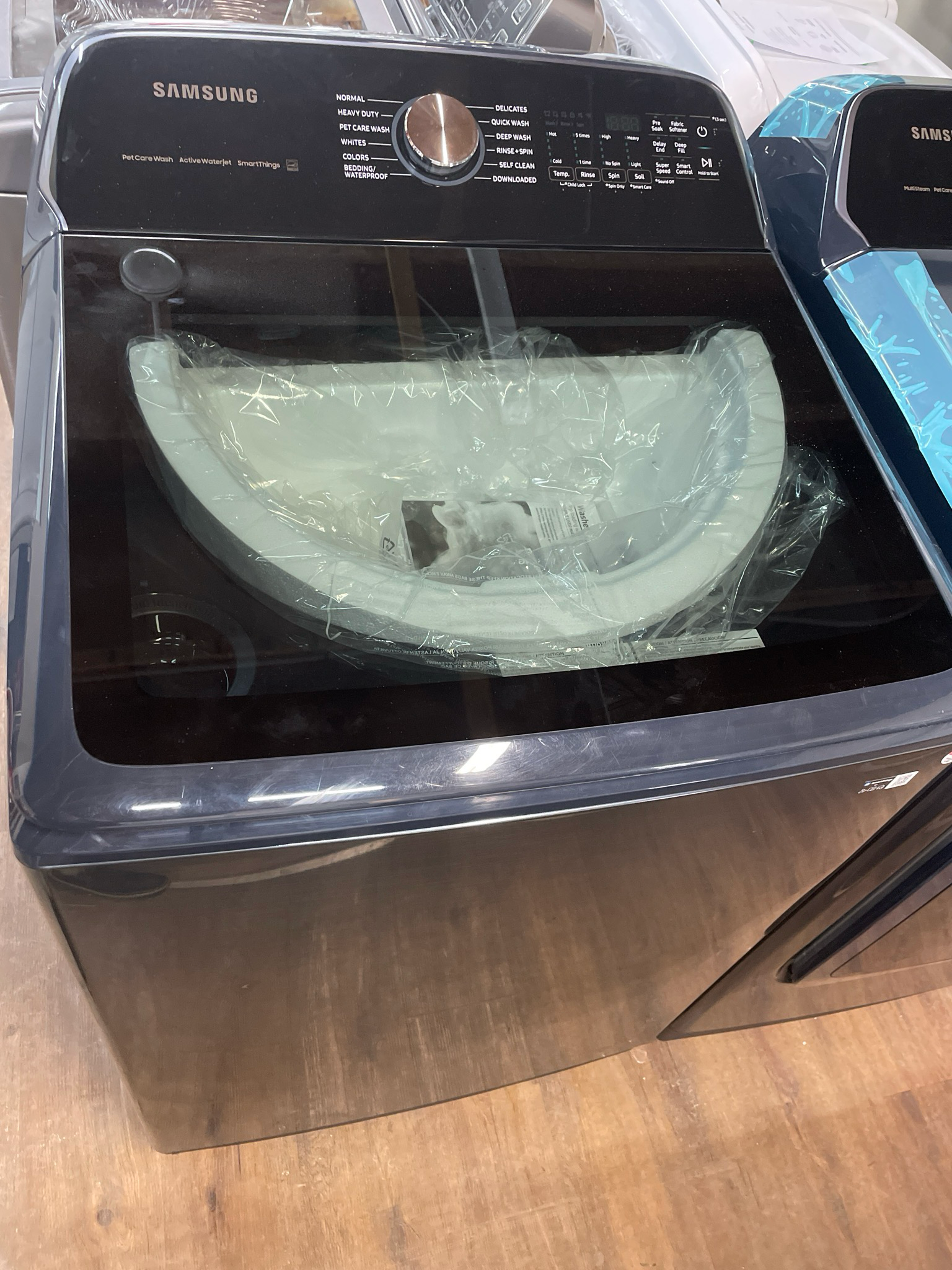 OPEN BOX - Scratch & Dent, SAMSUNG 6.1 Cu Ft Washer & Dryer Set, WA54CG7150ADA4 / DVE54CG7155DAC