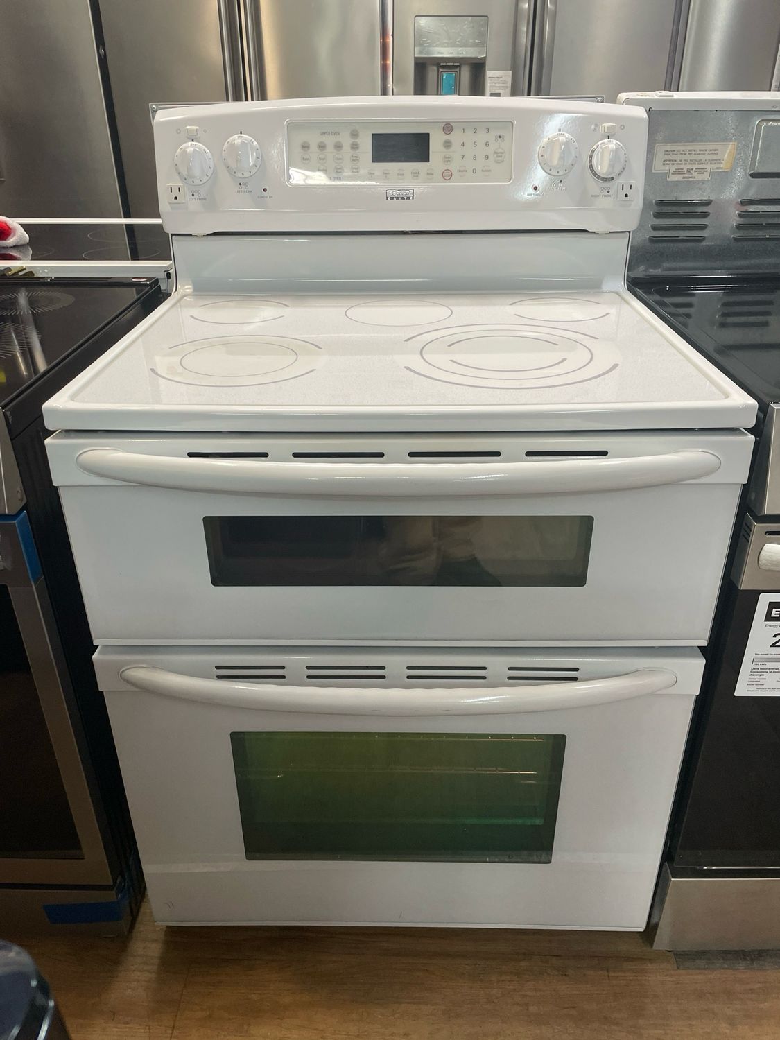 KENMORE, Double Oven Electric Stove