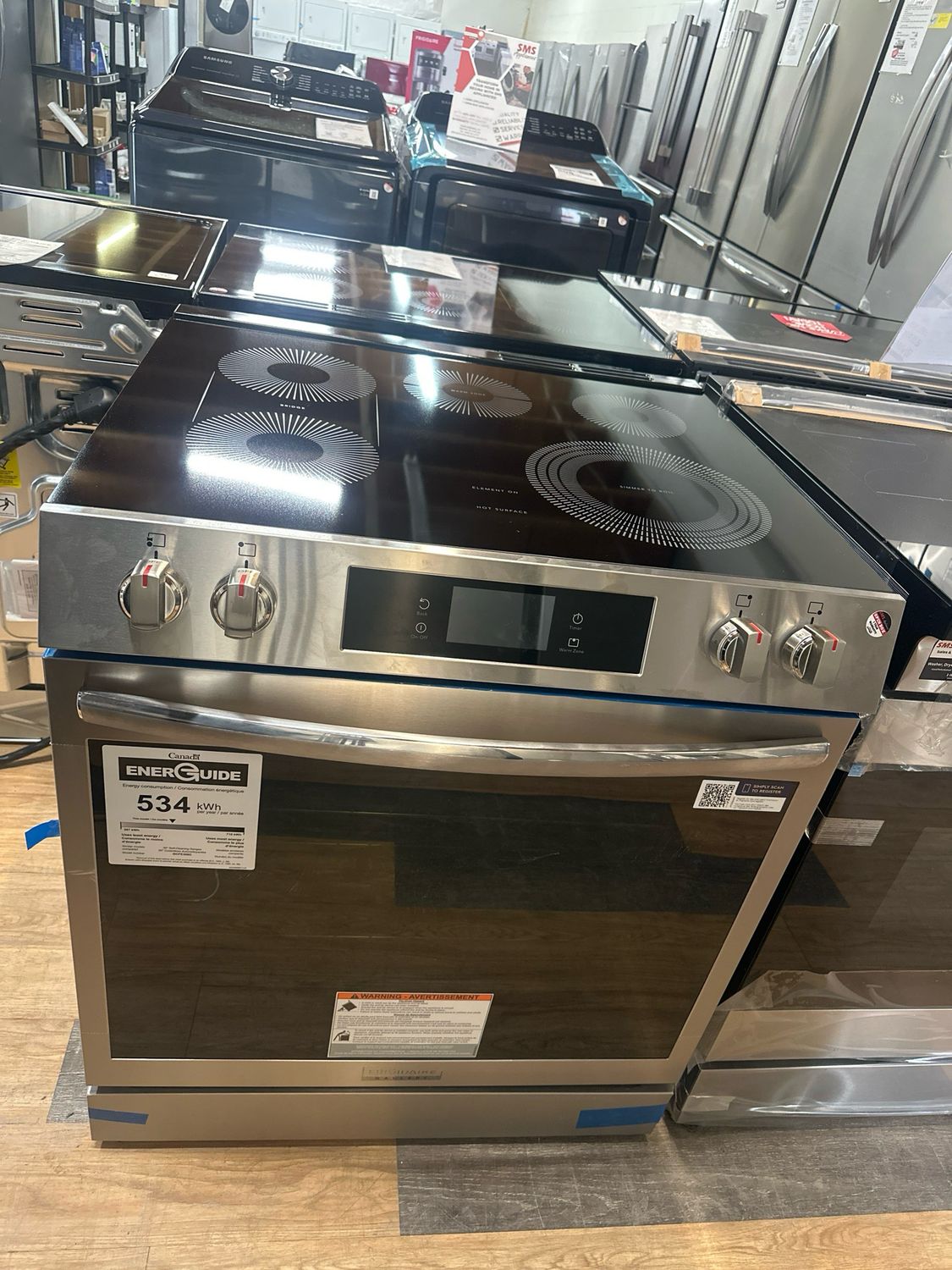 OPEN BOX - Scratch & Dent, FRIGIDAIRE Gallery Electric Range, GCFE306CBF