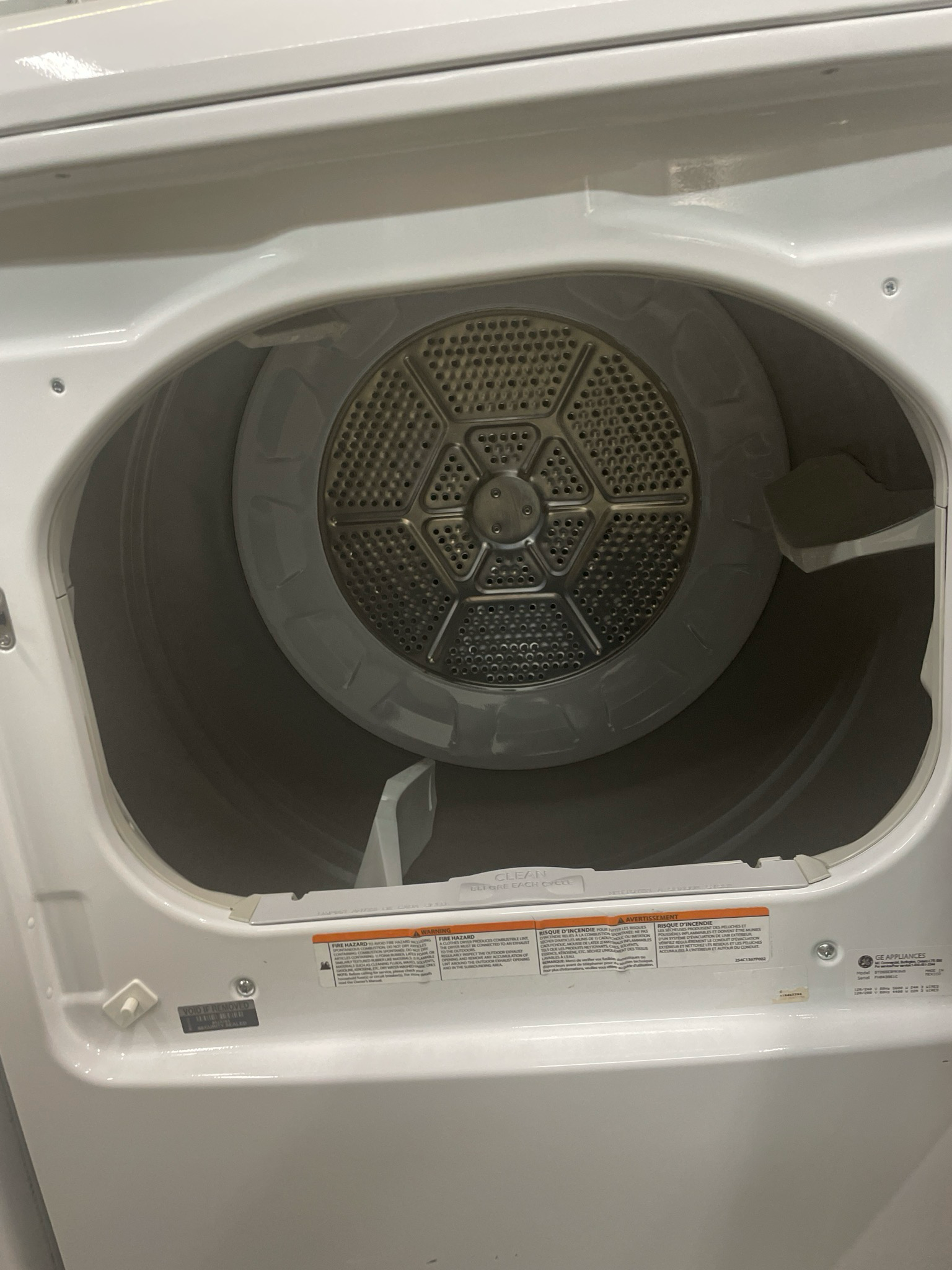 GE, Electric Dryer, GTD65EBMK0WS