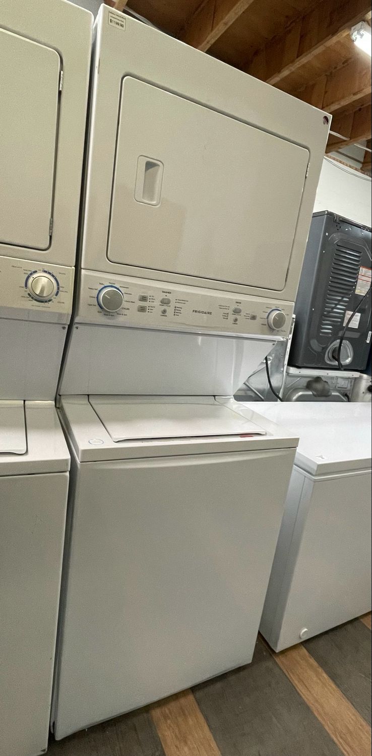 OPEN BOX - Scratch & Dent, FRIGIDAIRE Laundry Center, FLCE752CAW4