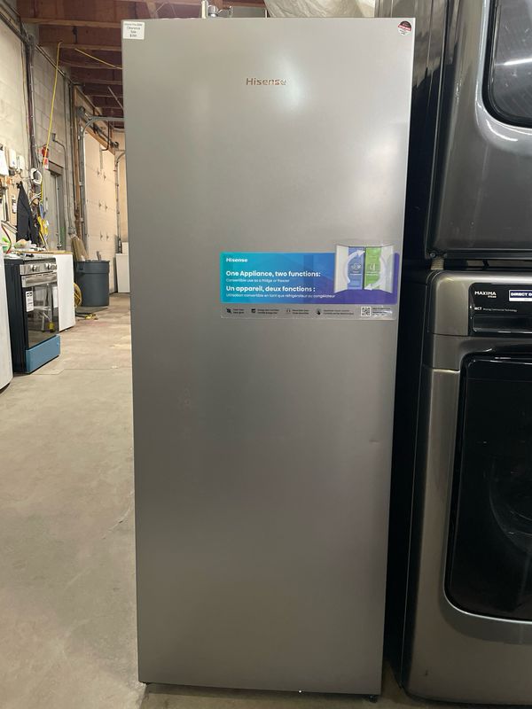 OPEN BOX HISENSE CONVERTIBLE REFRIGERATOR/FREEZER , FV06C7ASE OPEN BOX HISENSE CONVERTIBLE REFRIGERATOR/FREEZER , FV06C7ASE