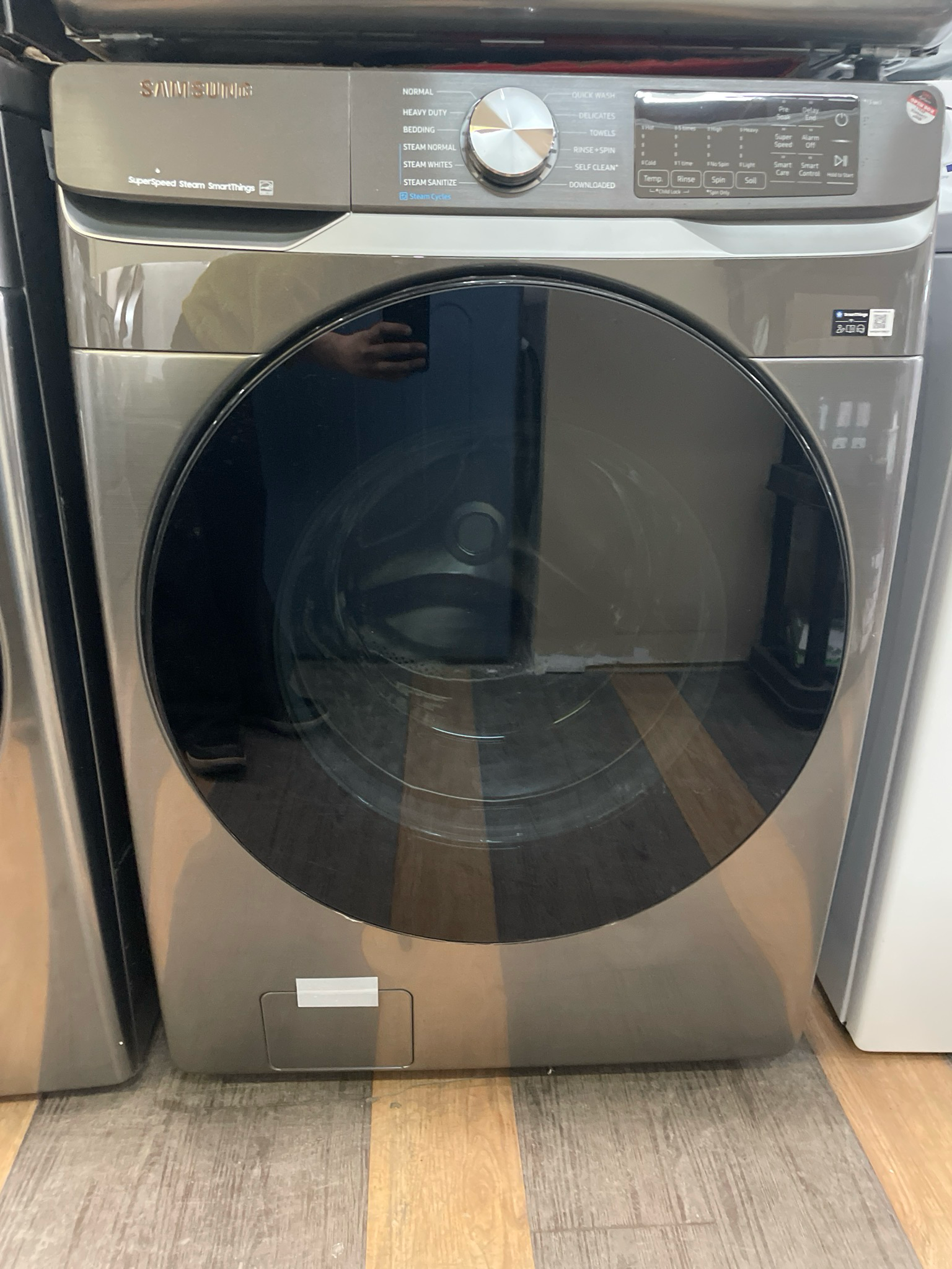 OPEN BOX Scratch & Dent SAMSUNG Washer & Dryer Set , WF45B6300AP +DVE45B6305P