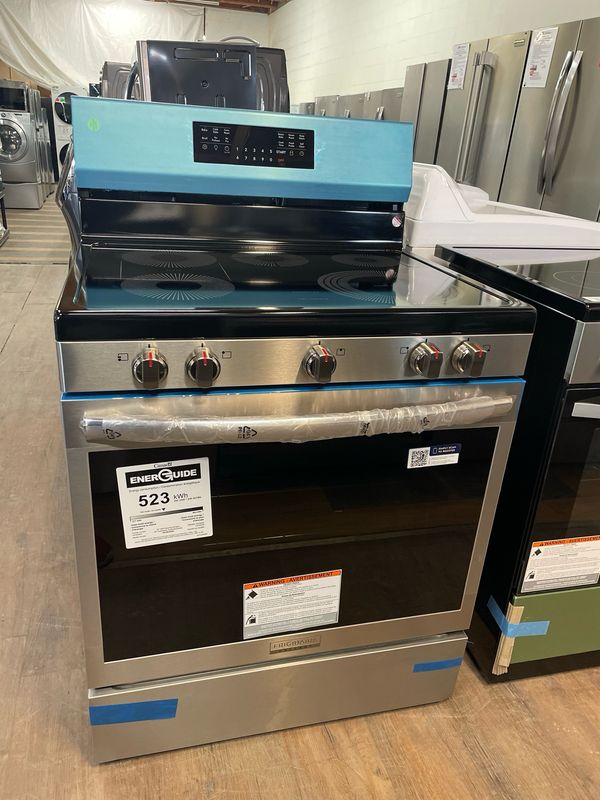 OPEN BOX - Scratch & Dent, Frigidaire Gallery Electric Glass Top Range, GCRE306CBFD OPEN BOX - Scratch & Dent, Frigidaire Gallery Electric Glass Top Range, GCRE306CBFD