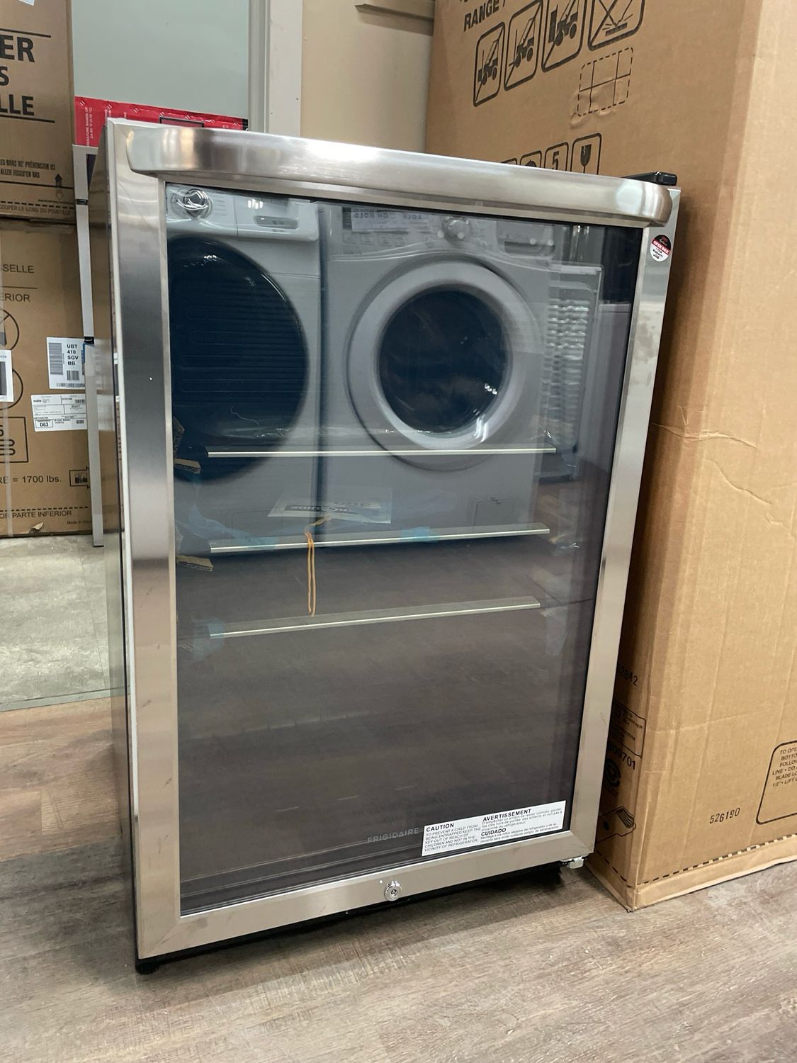 OPEN BOX - Scratch & Dent, Frigidaire Wine Cooler, FRYB4623AS