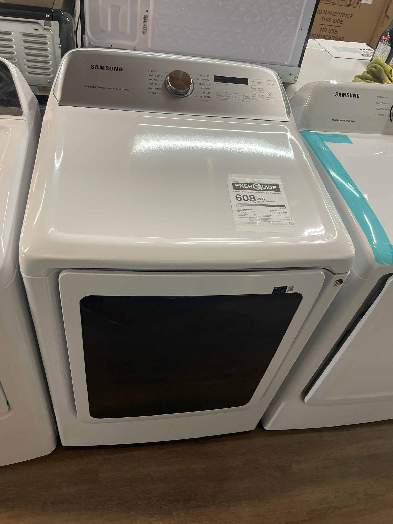 OPEN BOX - Scratch & Dent, Samsung Electric Dryer, DVE52DG5505W