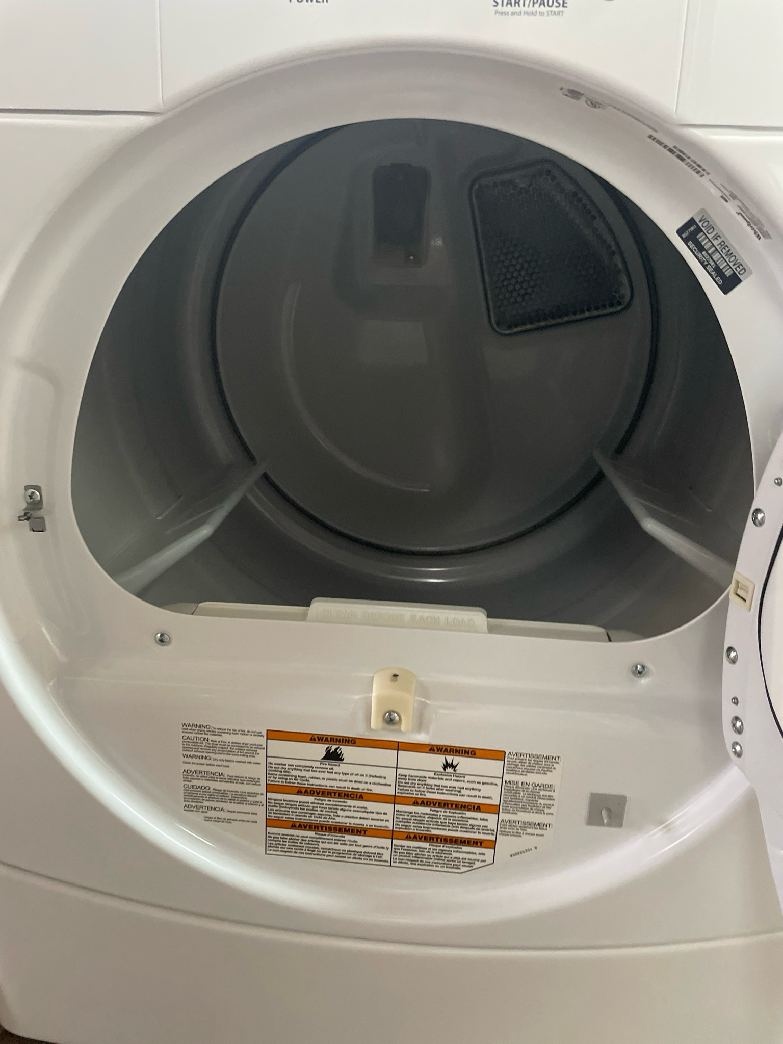 WHIRLPOOL, Electric Dryer, YWED9050XW2