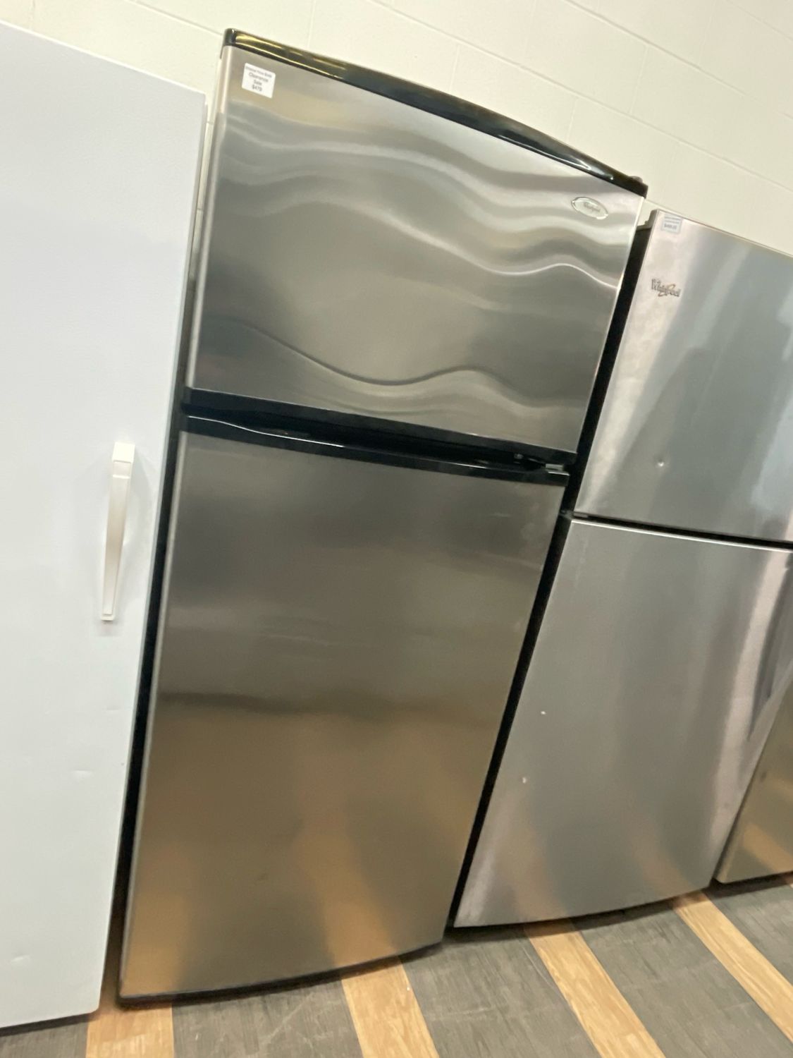 WHIRLPOOL, 28” Top Mount Fridge, ER8MHKXRS00