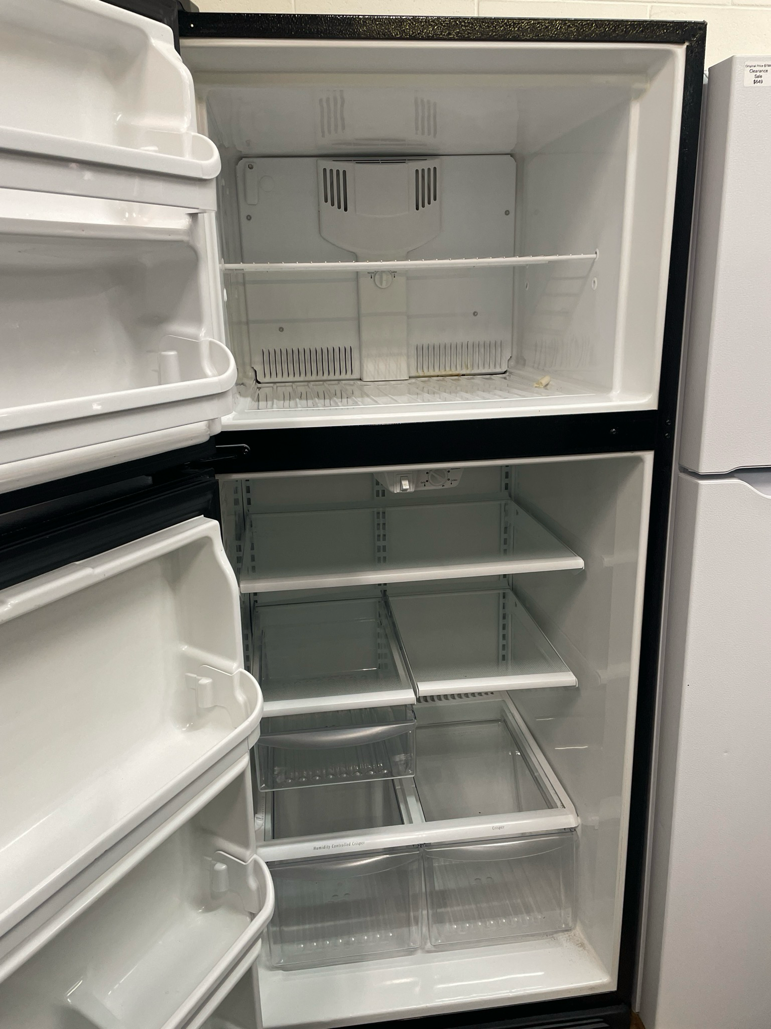 FRIGIDAIRE, 30” Top Mount Fridge, FRT21P5AB6