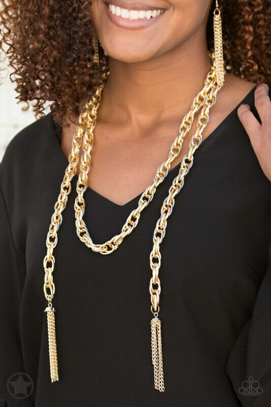 Gold multi wear necklace
