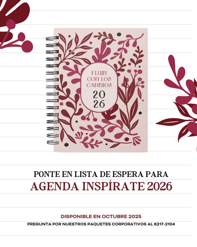 Ponte en Lista de Espera para Agenda Inspírate 2026