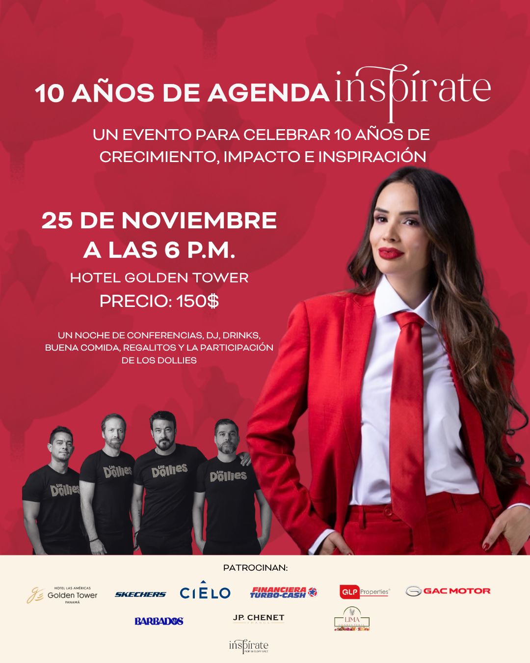 EVENTO DE ANIVERSARIO 10 AÑOS DE AGENDA INSPÍRATE
