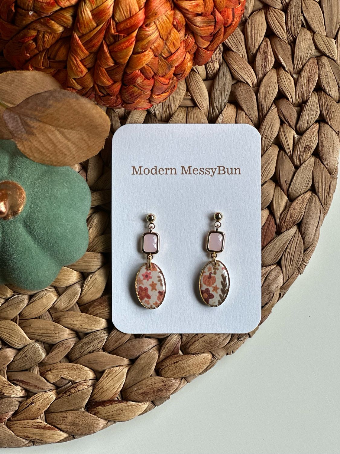 Pink Cottage Core Dangle