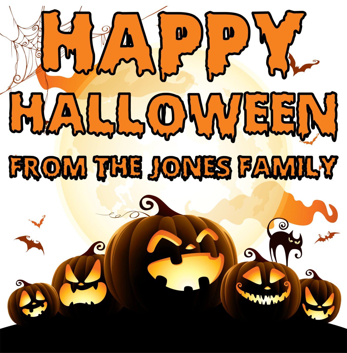 Halloween Yard Sign - CUSTOM