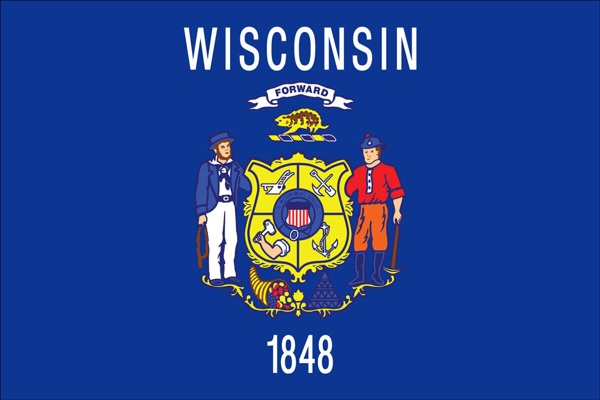 Wisconsin State Flag