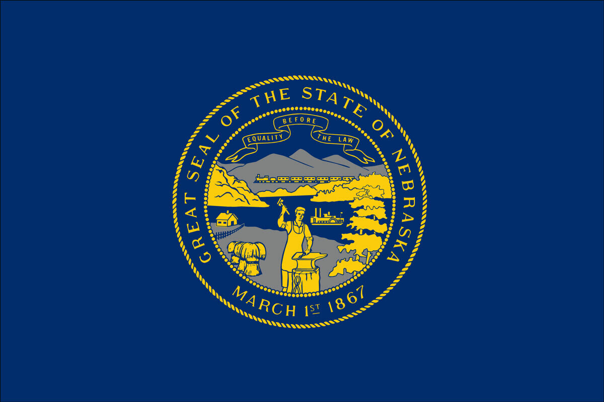 Nebraska State Flag