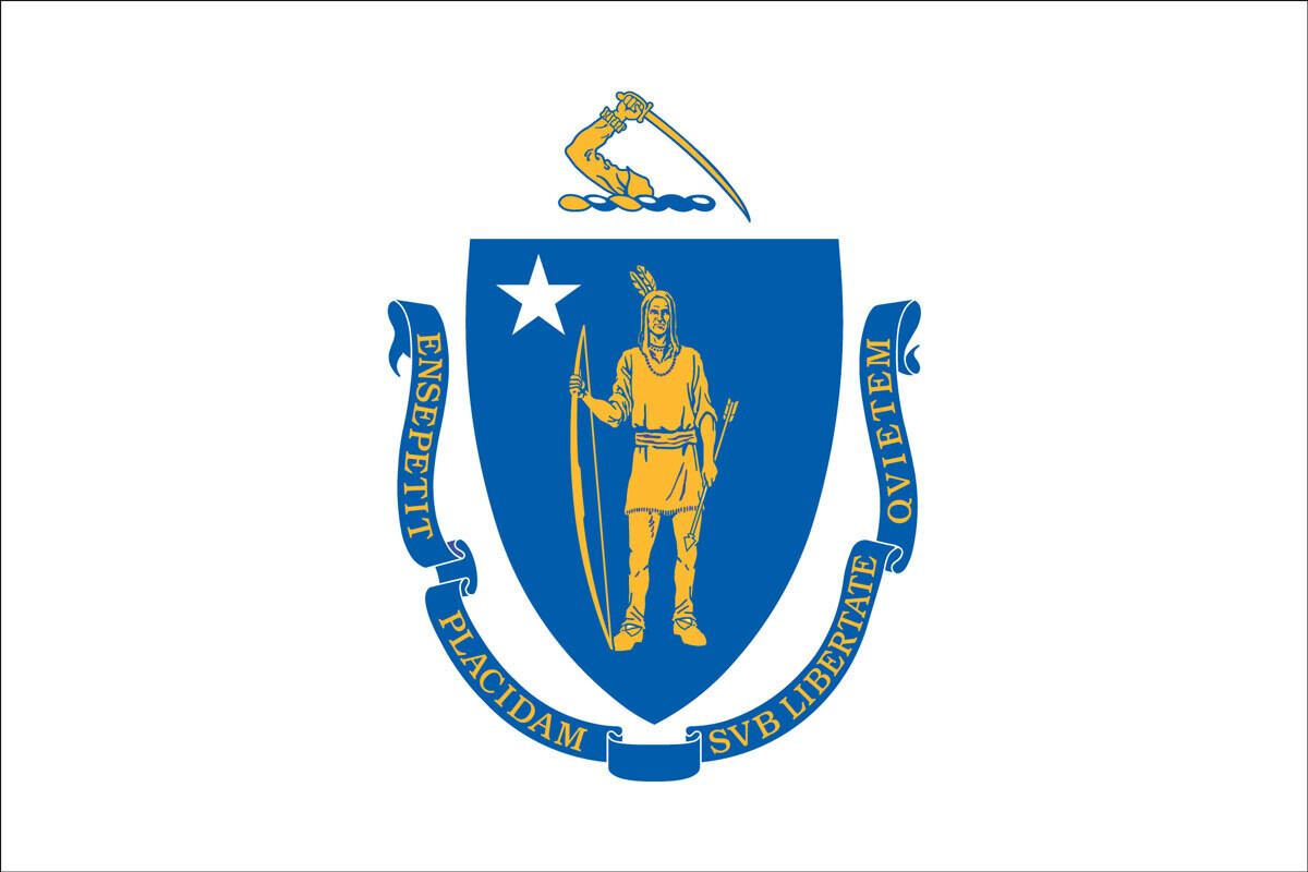 Massachusetts State Flag