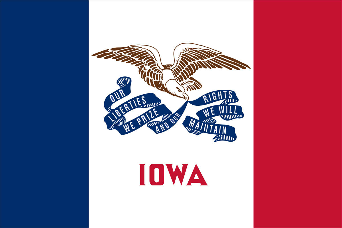 Iowa State Flag