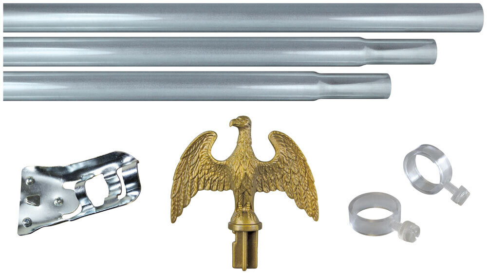 Outdoor U.S. Flag Mounting Sets