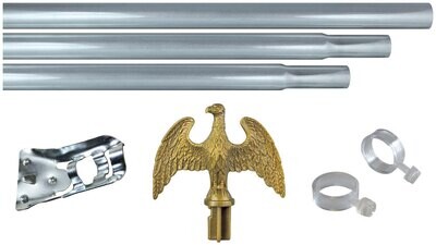 Outdoor U.S. Flag Mounting Sets