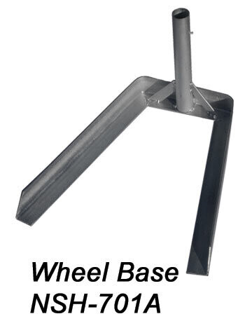 Swooper Flag Car Wheel Base