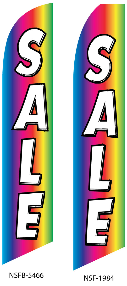 Sale (Multi-colored) Swooper Flag