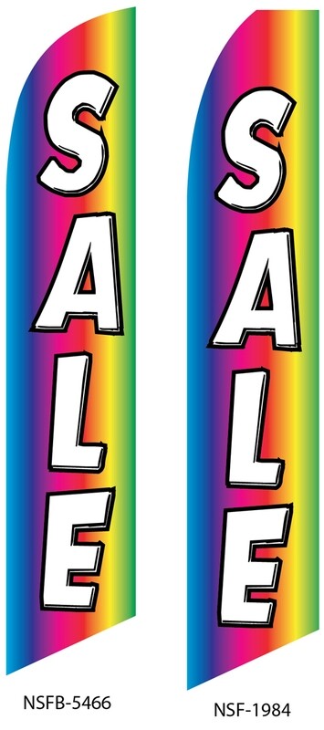 Sale (Multi-colored) Swooper Flag